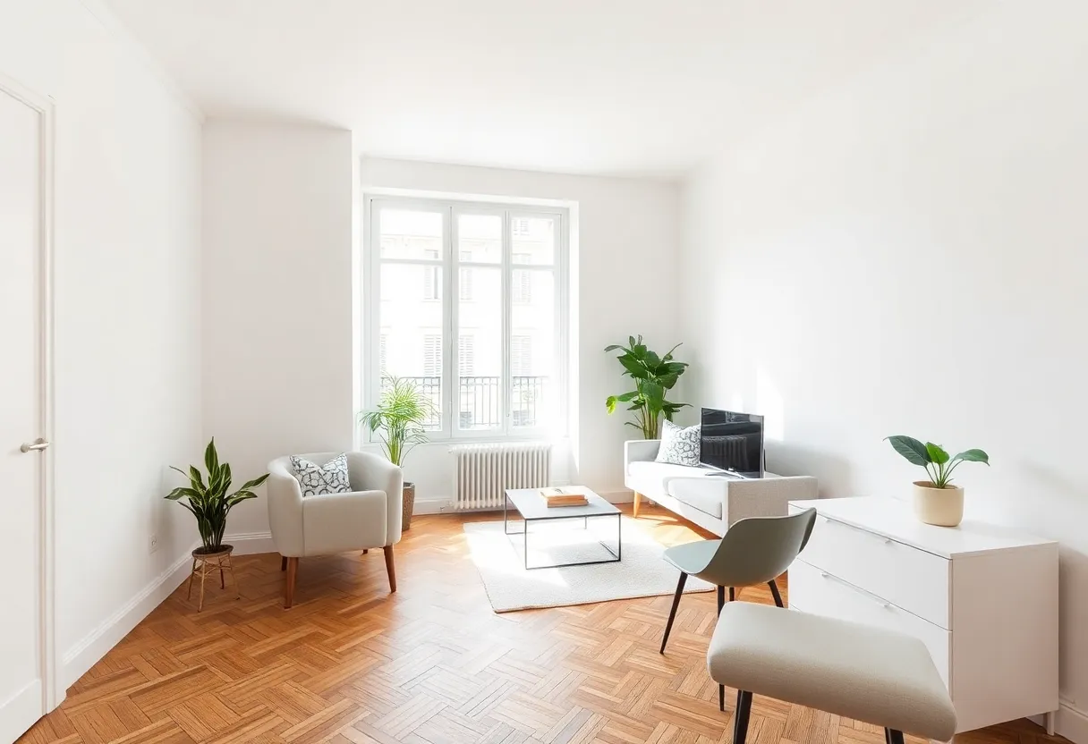 Appartement rénové et lumineux